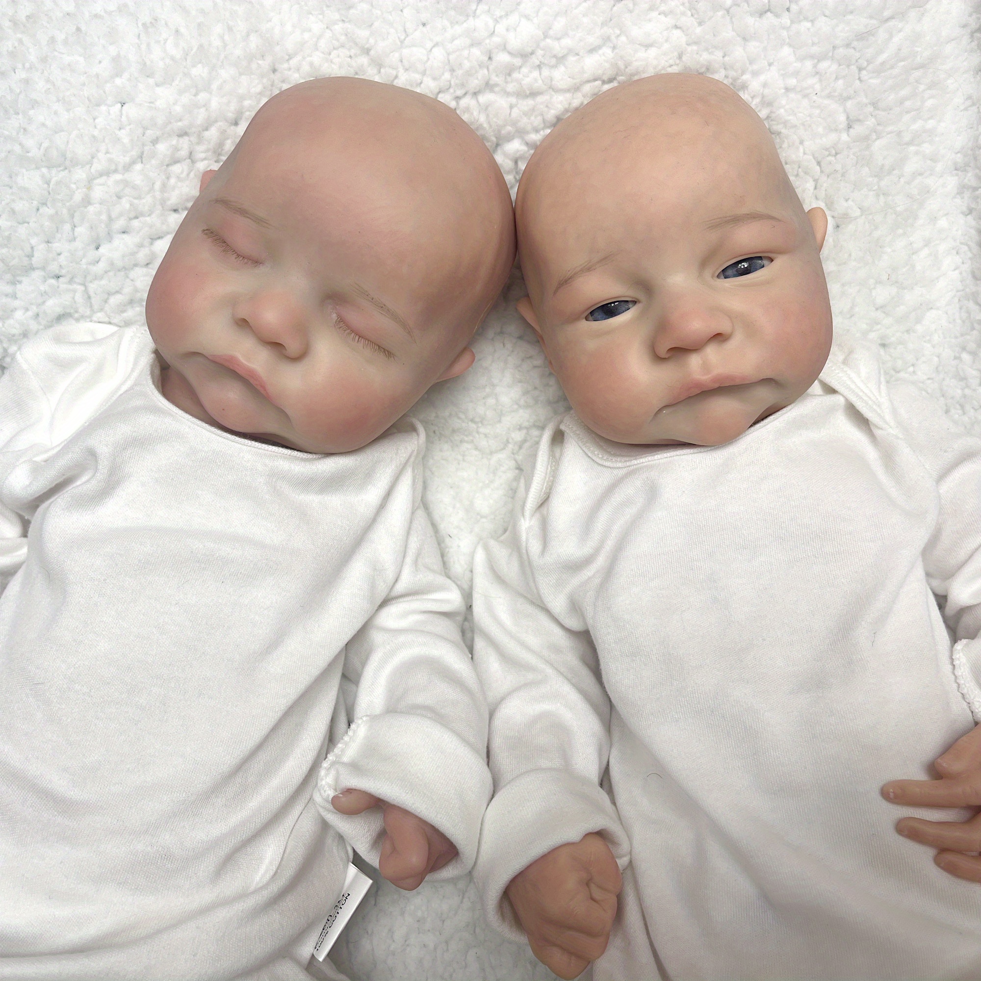 Soft Silicone Reborn Baby Dolls Sleeping Boy Awake Girl - Temu