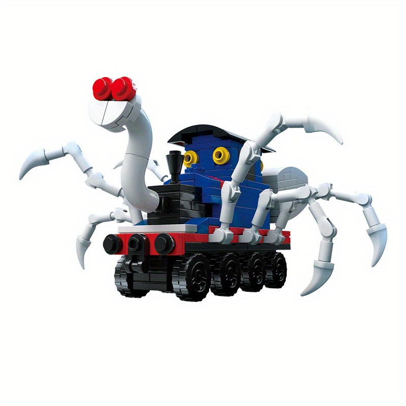 Jogo de terror Red Spider Little Train Puzzle Building Block Toy, modelo de  exibição de presente de Halloween - Temu Portugal