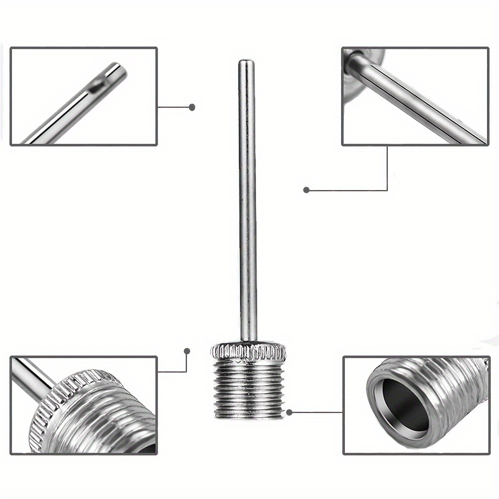 VFANDV Aiguille de Pompe à Ballon, 20Pcs Aiguille de Pompe Acier