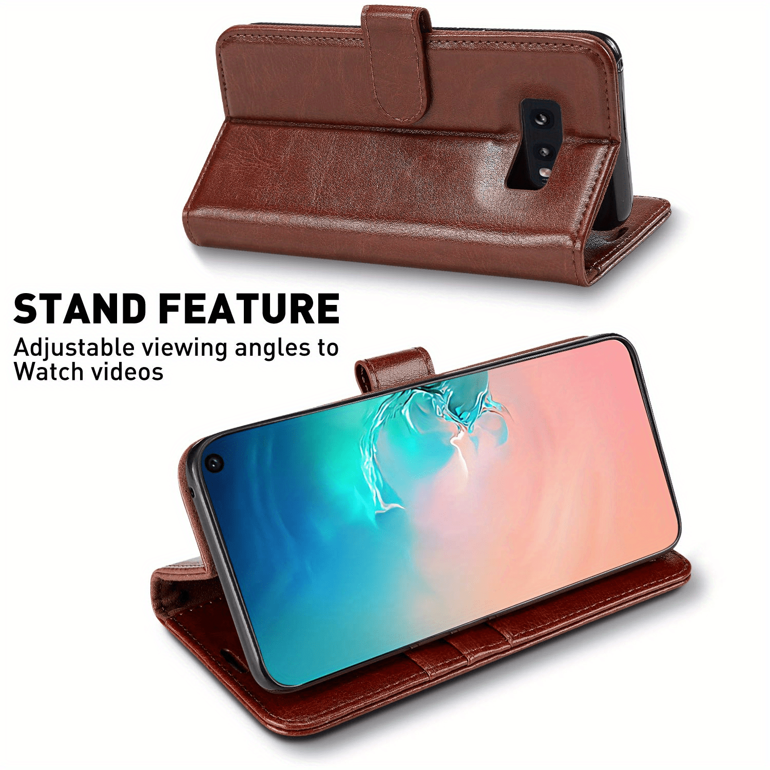 For Samsung S20 FE Note 20 Ultra Luxury Case PU Leather Phone Cases for  Galaxy Note 8 9 10 S8 S9 S10E Lite S22 S21 Plus Ultra