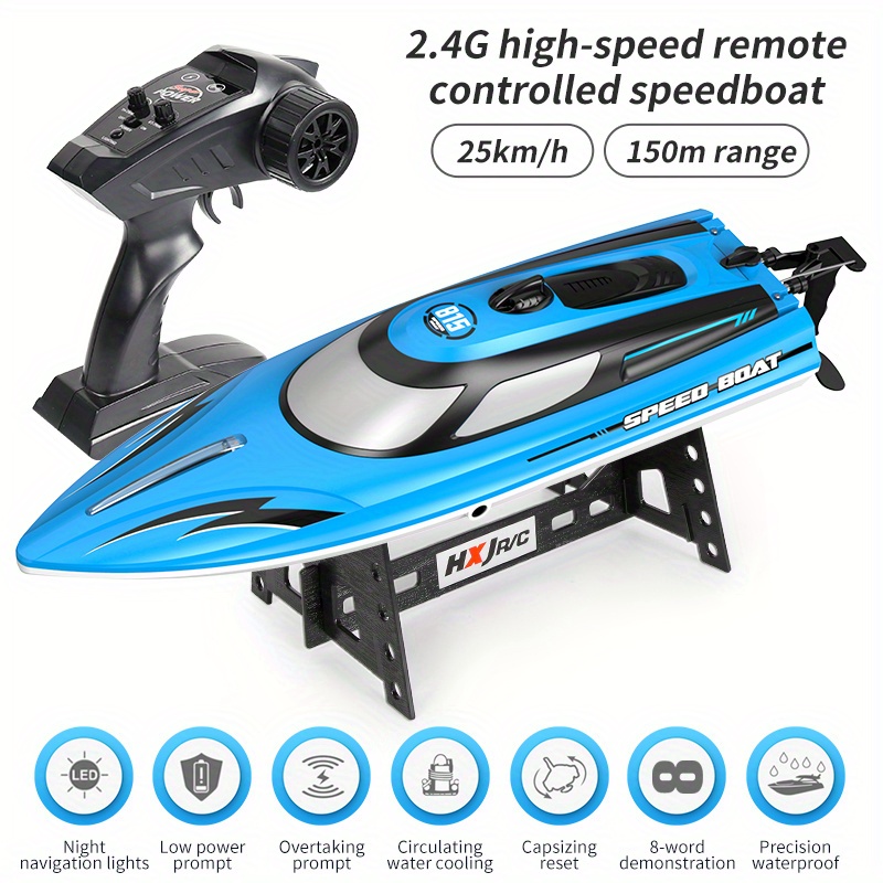 Hj809 High speed Remote Control Fishing Trawler A Top Speed - Temu