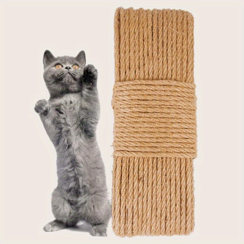 Cuerda De Sisal Para Arbol De Gatos Rascador Gato Accesorios Mascota, 50  Metros