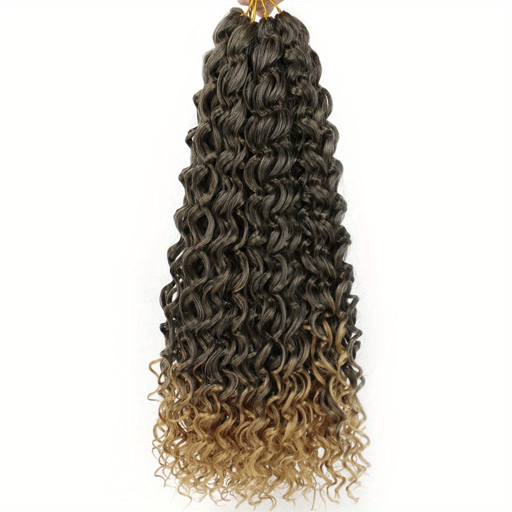  18 inch Ocean Wave Crochet Hair Deep Wave Twist
