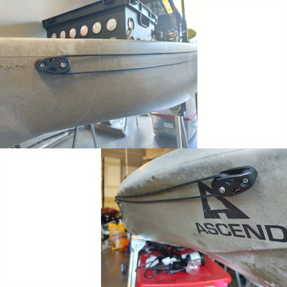 Kayak Pulley Kit Heavy Duty Kayak Slide Rail Anchor Trolley Temu