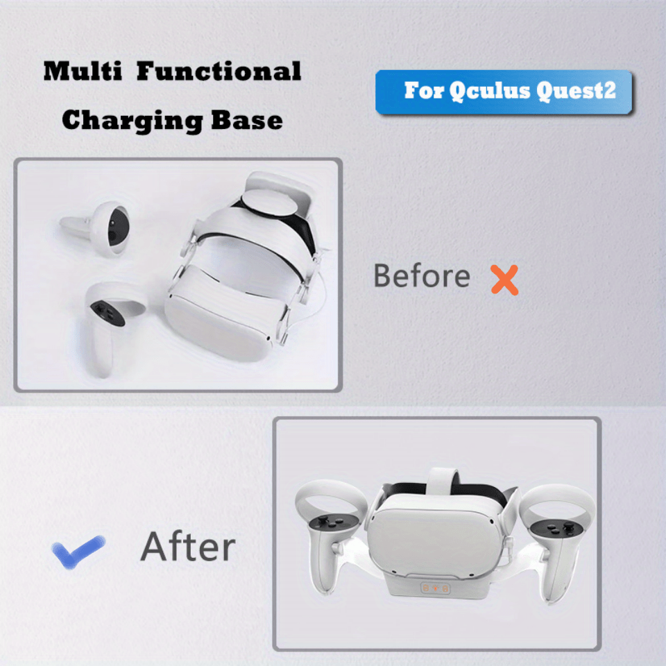 Compatible Avec Station De Charge Rapide Pour Casque Oculus Quest