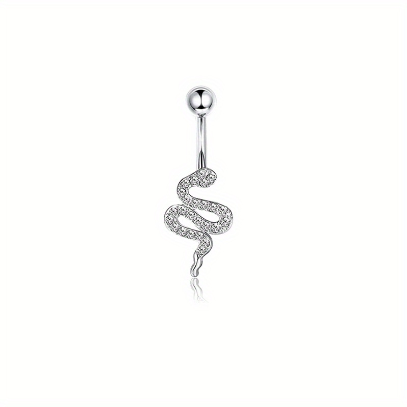 Snake sales belly ring