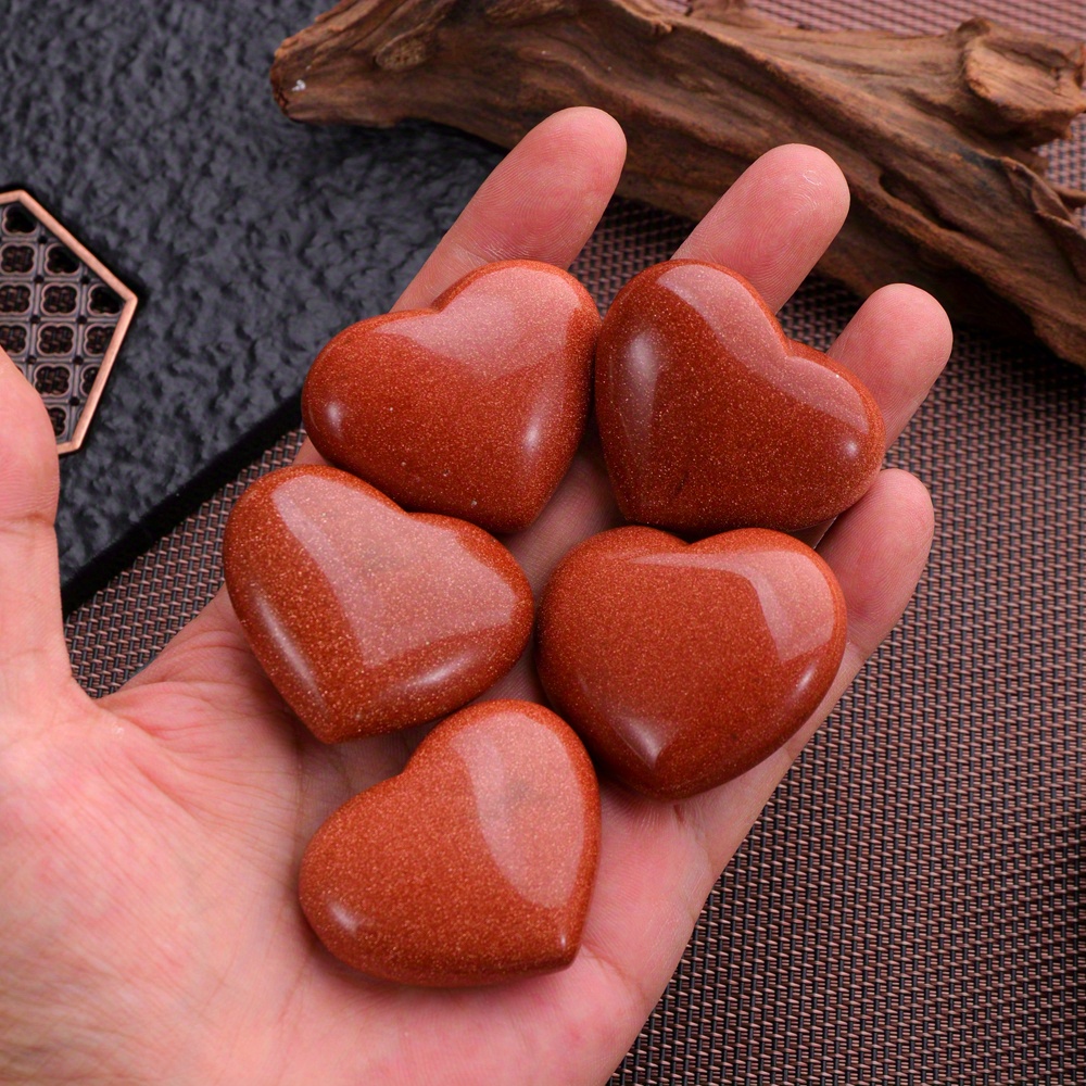 Heart Shaped Crystal Stones - Temu