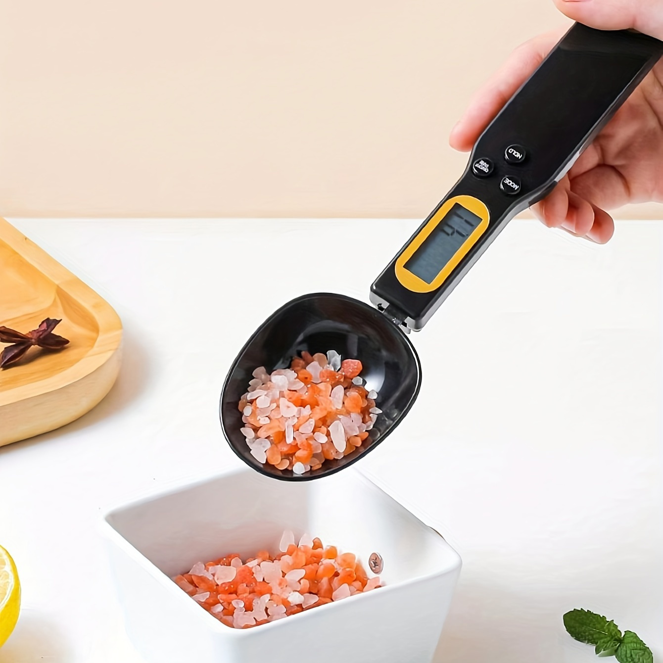 Digital Spoon Scale Measuring Spoons Electronic Food Scale - Temu