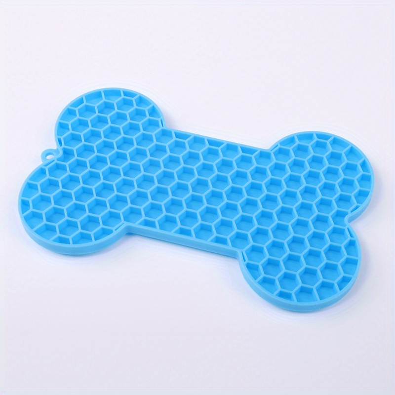 Pet Slow Feeder Mat With Suction Cup - Silicone Lick Pad For Anxiety Relief  And Healthy Eating - Temu