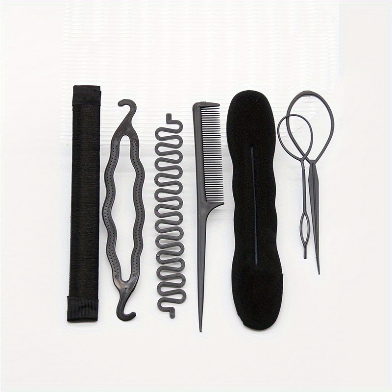 Hair Styling Accessories Kit Set Bun Maker Braid Tool DIY Hair Styles
