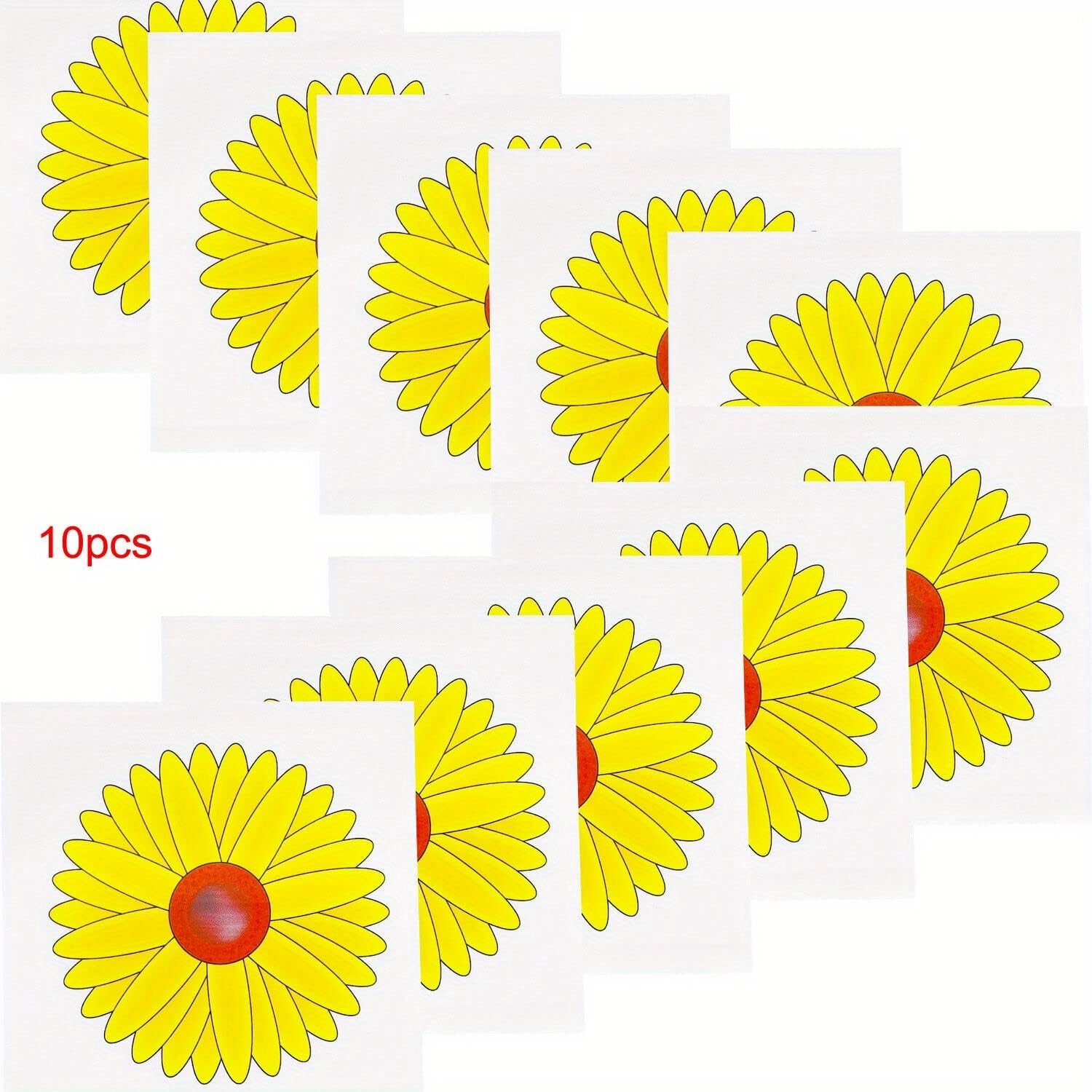 Window Fly Trap Sunflower Style Window Fly Trap Stickers Fly - Temu