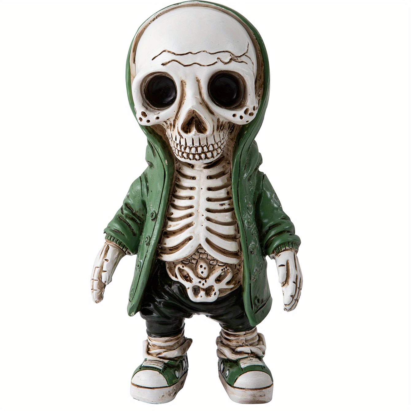 Bisenty Cool Skeleton Figures, 2023 Resin Crafts Cute Statue Skeleton  Monument