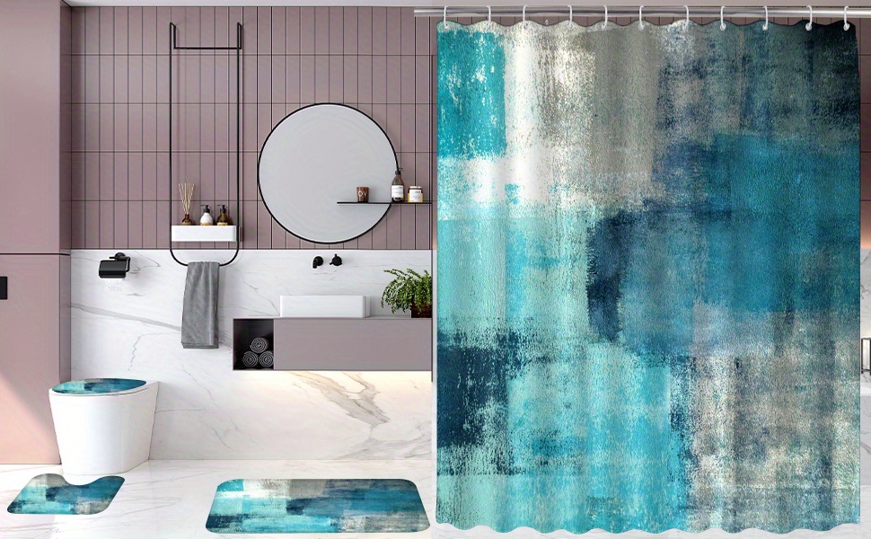Divertida cortina de ducha de cuerpo humano para baño, colorido juego de  cortinas de ducha de tela de pechuga nude, abstracto, minimalista,  divertido