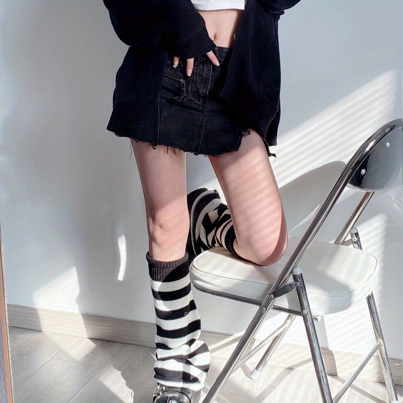 Knee High Socks,leg Warmers 80s,y2k Fashion,y2k Style,, 53% OFF