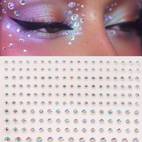 buy 1 get 1 free 2 pcs y2k style rhinestone eye and face drill stickers for music festivals proms and mardi gras makeup
