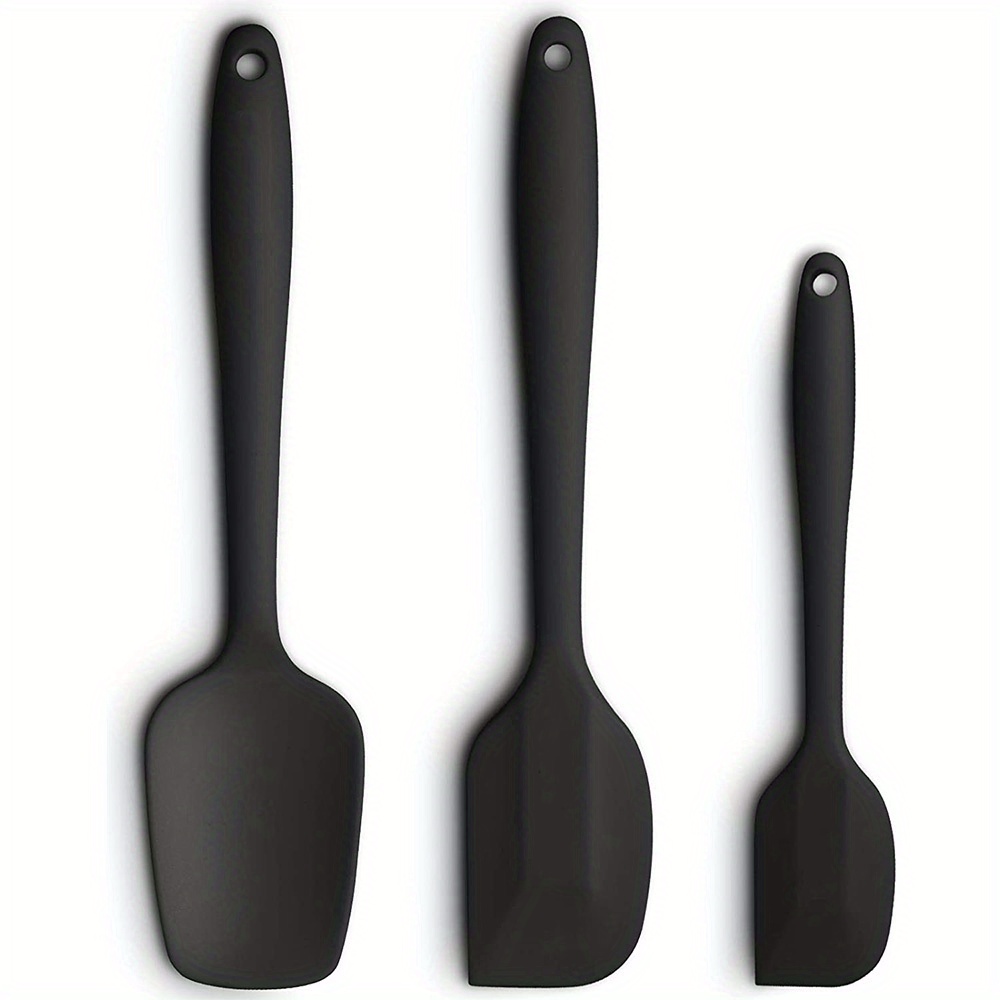 Silicone Spatula Set, Spatula With Ergonomic Handle, Heat-resistant Spatulas,  Non-stick Spatulas With Stainless Steel Core, Kitchen Utensils, Apartment  Essentials, College Dorm Essentials, Ready For School, Back To School  Supplies - Temu