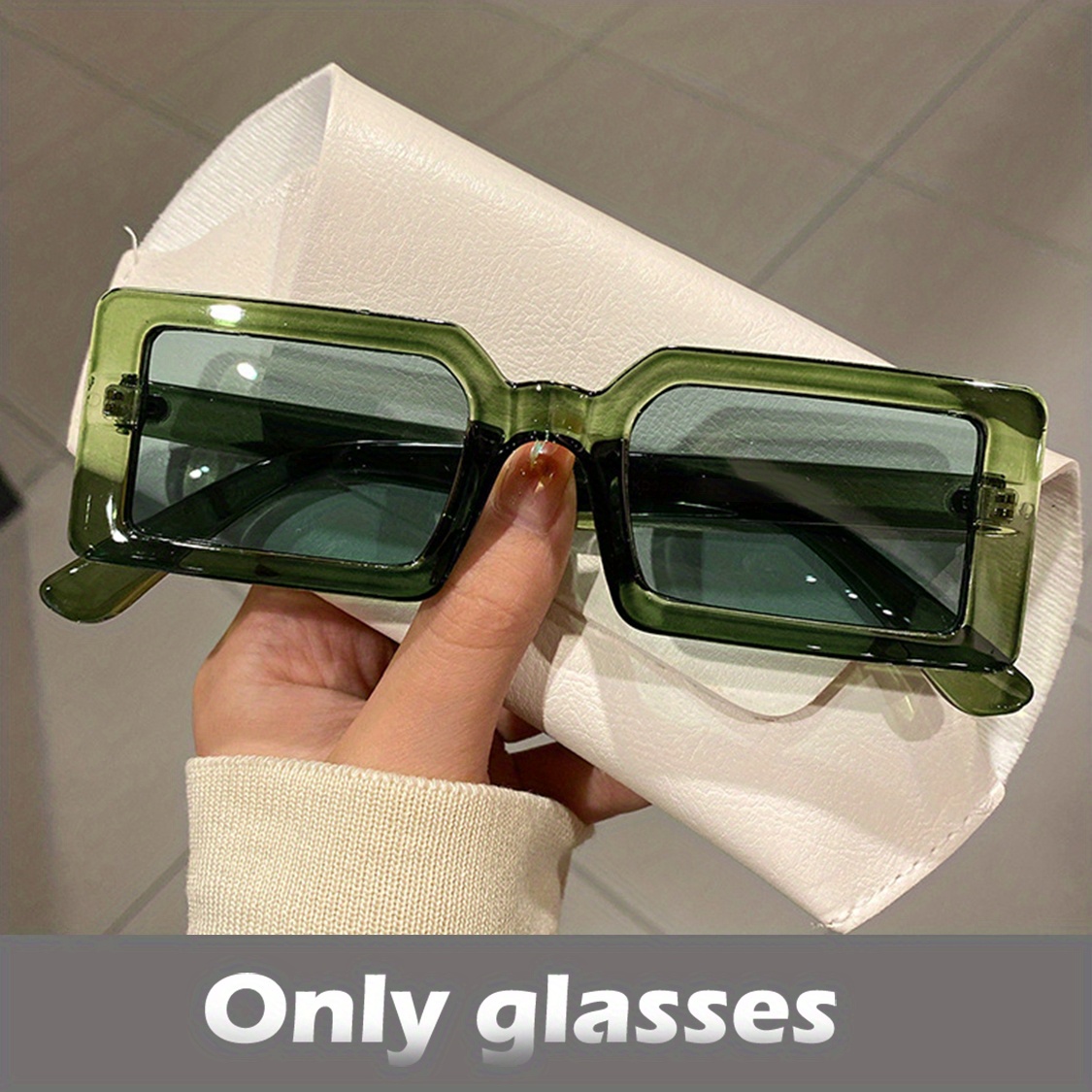 Small Frame Square Sunglasses for Women