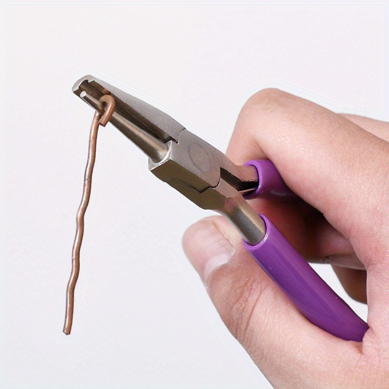 Jewelry Pliers 1 Bail Making Pliers Carbon Steel Round Nose Temu