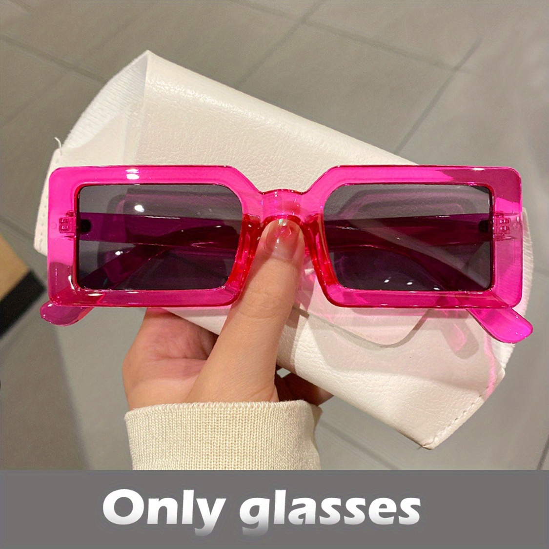 Small Frame Square Sunglasses for Women
