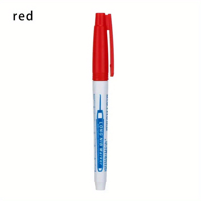 20mm Long Nib Marker Pen Woodworking Marker Pen Deep Mouth Tile Marker Pen  Long Punch Oily Pen Waterproof Pen