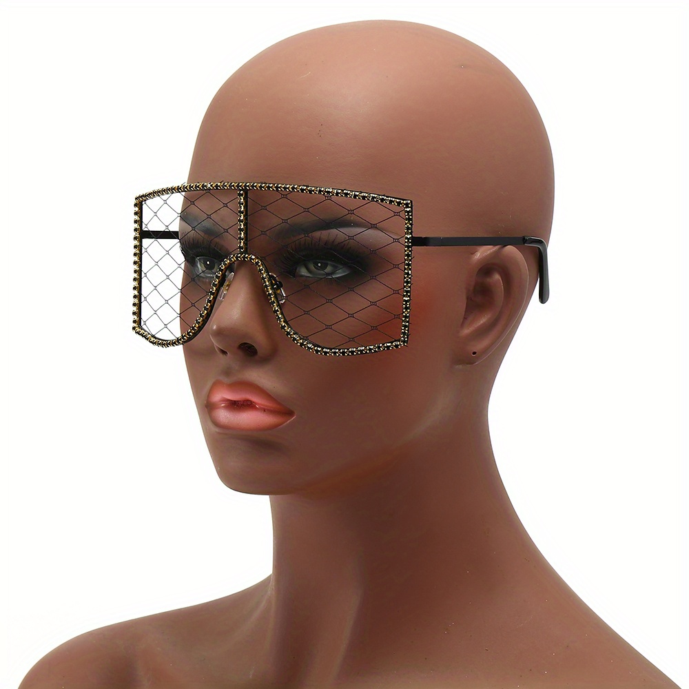 fashion   glasses for women luxury     costume prom decorative eye glasses with glasses bag details 0