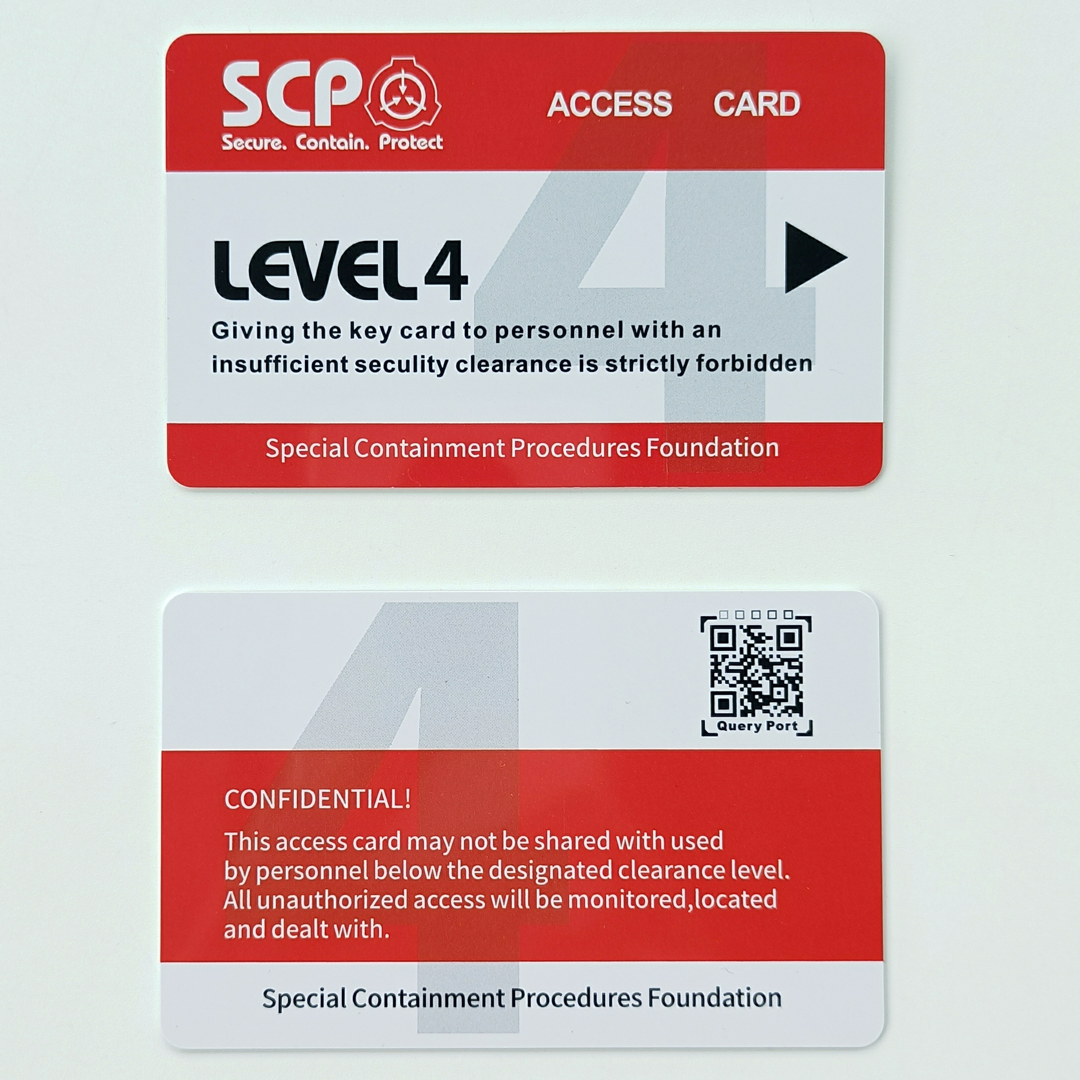 Show Off Your Love For The Scp Foundation With This Exclusive Grade Card  Accessory! - Temu Italy