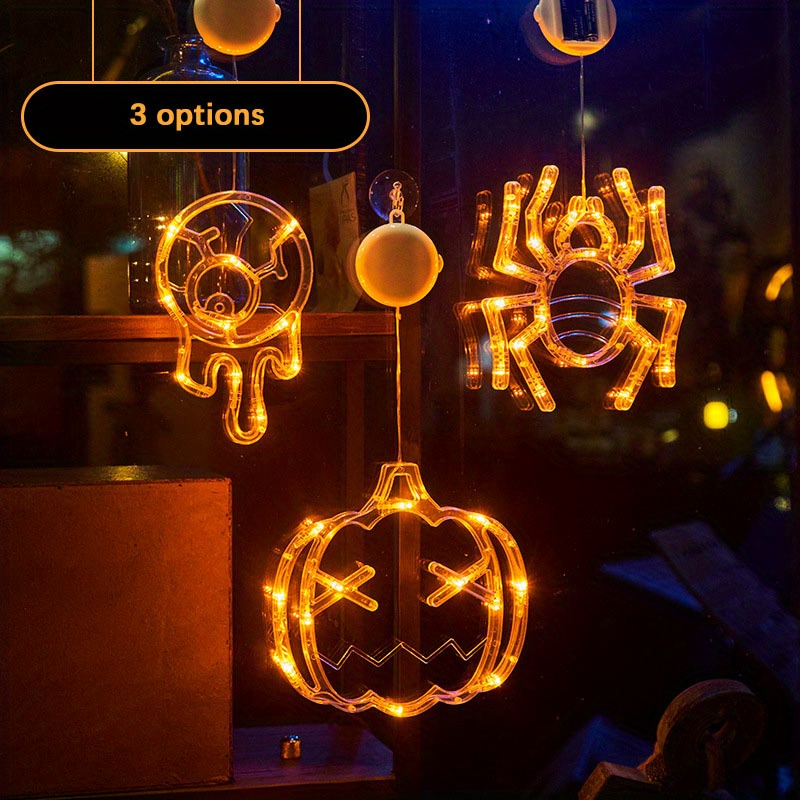 1 Pieza Luz Neón Led Halloween Luz Decorativa Colgar En - Temu