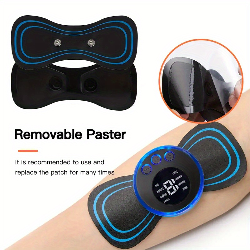 G · PEH Portable Electric Neck Massager Back Cervical Vertebra Stimulator  Massage Device