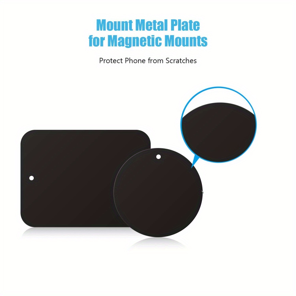 Universal Metal Plate Magnetic Phone Car Mount Holder Cradle - Temu