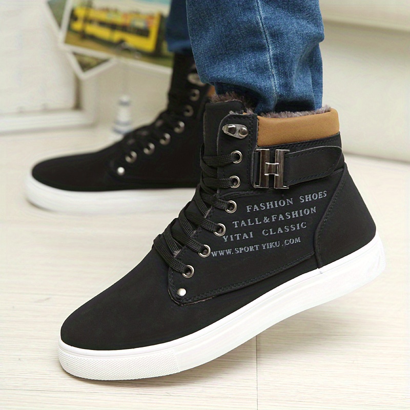 Men's Warm Canvas Boots