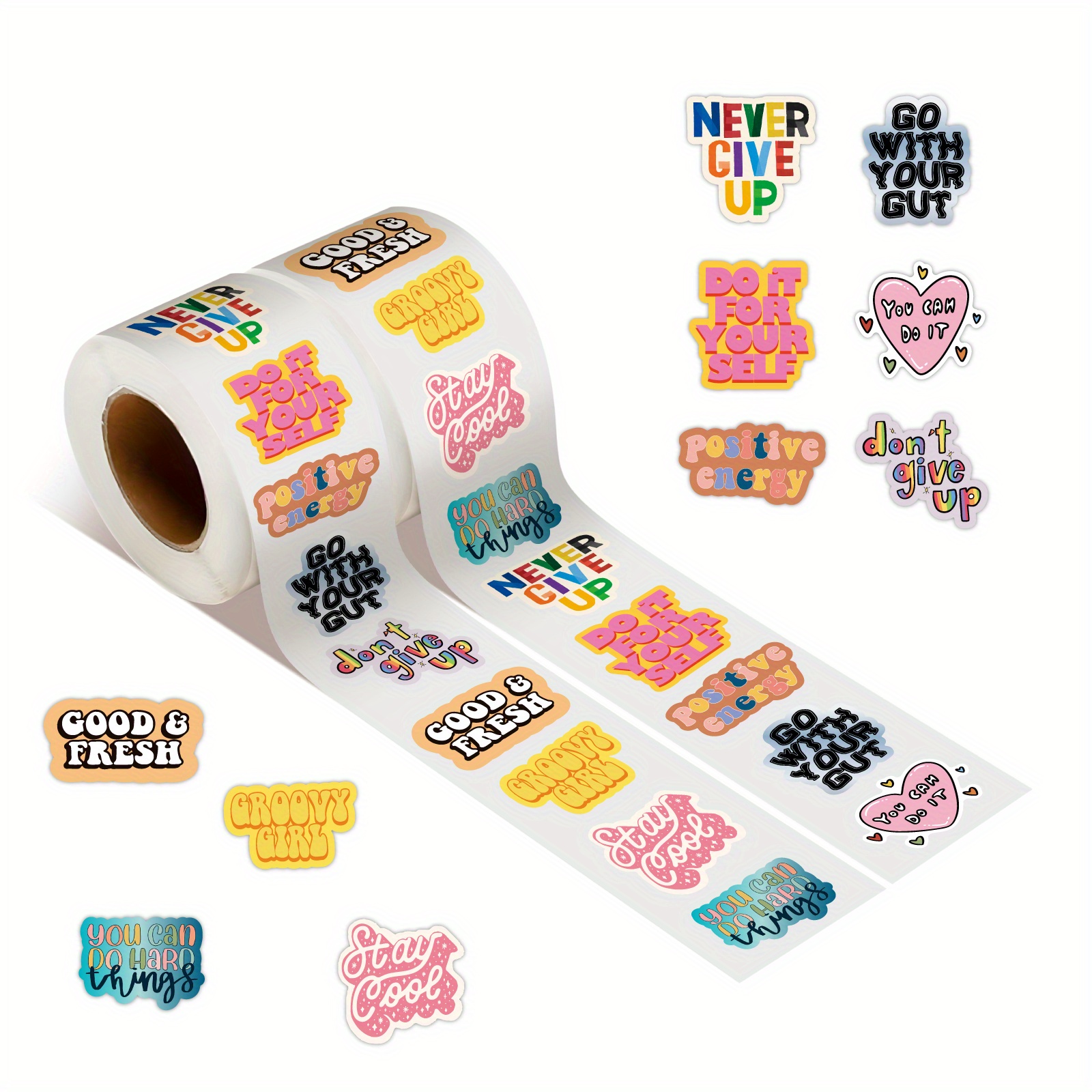 200Pcs Inspirational Stickers,Vinyl Waterproof Stickers for Laptop,Water  Bottles,Phone, Vinyl Inspirational Stickers for Teens,  Students,Teachers,Employees (Inspirational 200pcs Stickers) : :  Toys & Games