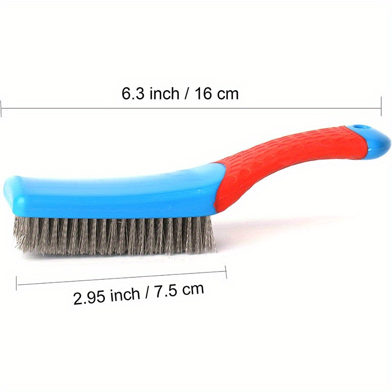 Cleaning Brush, Plum Steel Wire Ball Brush With Handle, Dishwasher,  Cleaning Brush, Household Kitchen Steel Wire Brush, Cleaning Ball, Kitchen  Supplies, Cleaning Tool - Temu