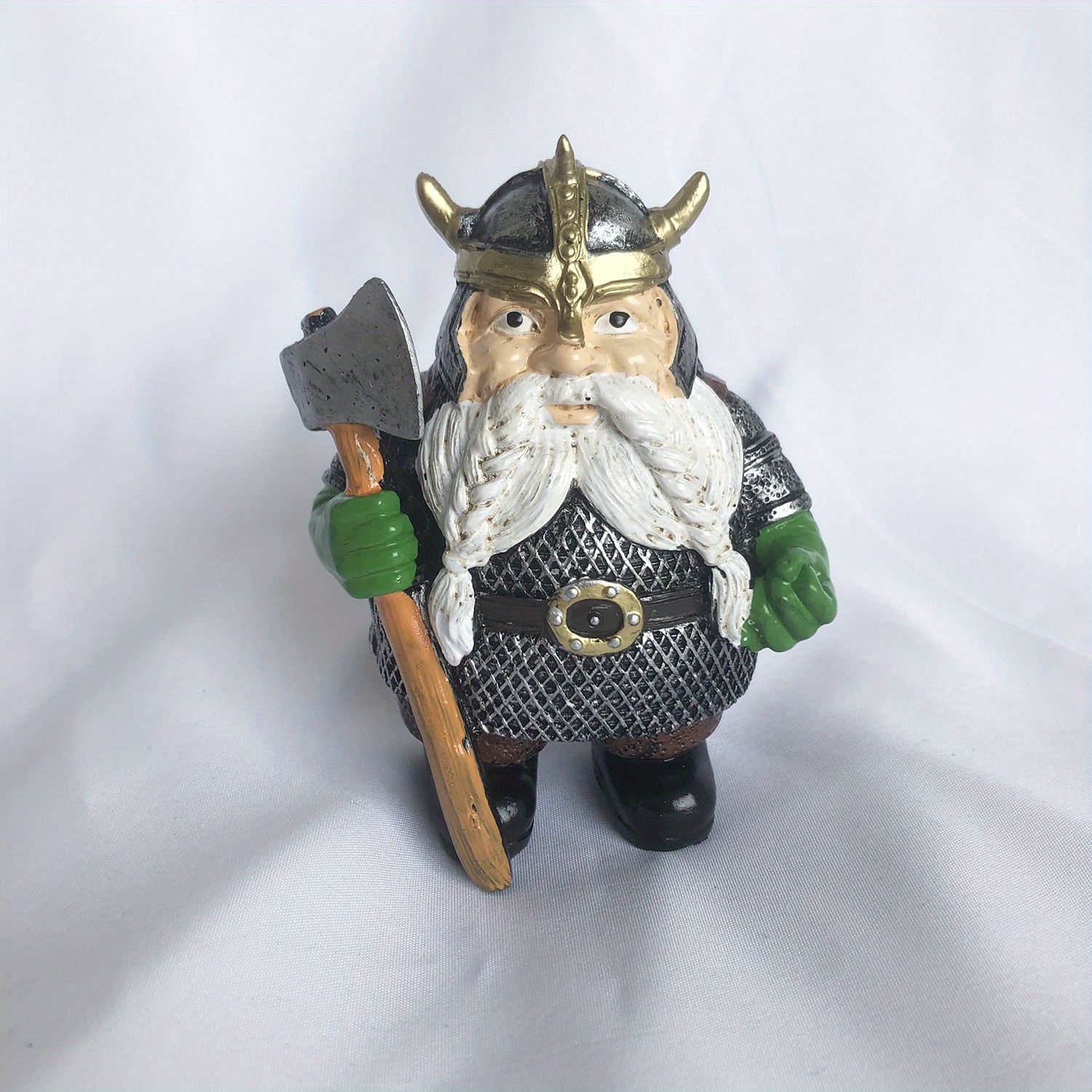 Oxodoi Viking Victor Norse Dwarf Gnome Statue, Outdoor Gnome