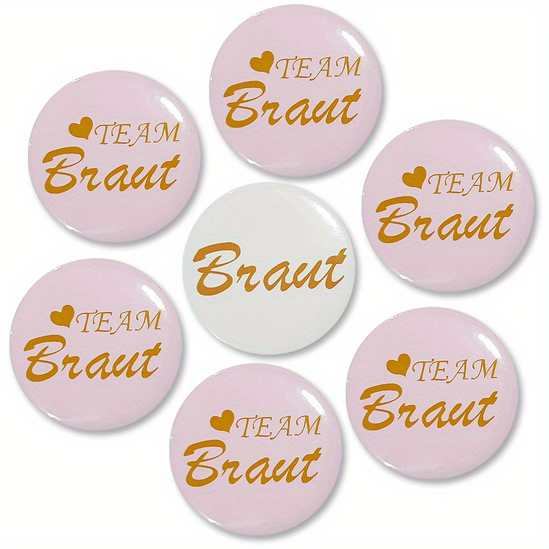 Team Bride Badges Set Of Fifteen - wedding party gifts - Rs.375 Buy online  gifts for birthday, anniversary