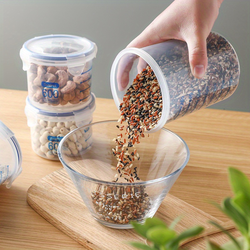 Flour And Sugar Containers Airtight Candy Jars With Lids - Temu United Arab  Emirates