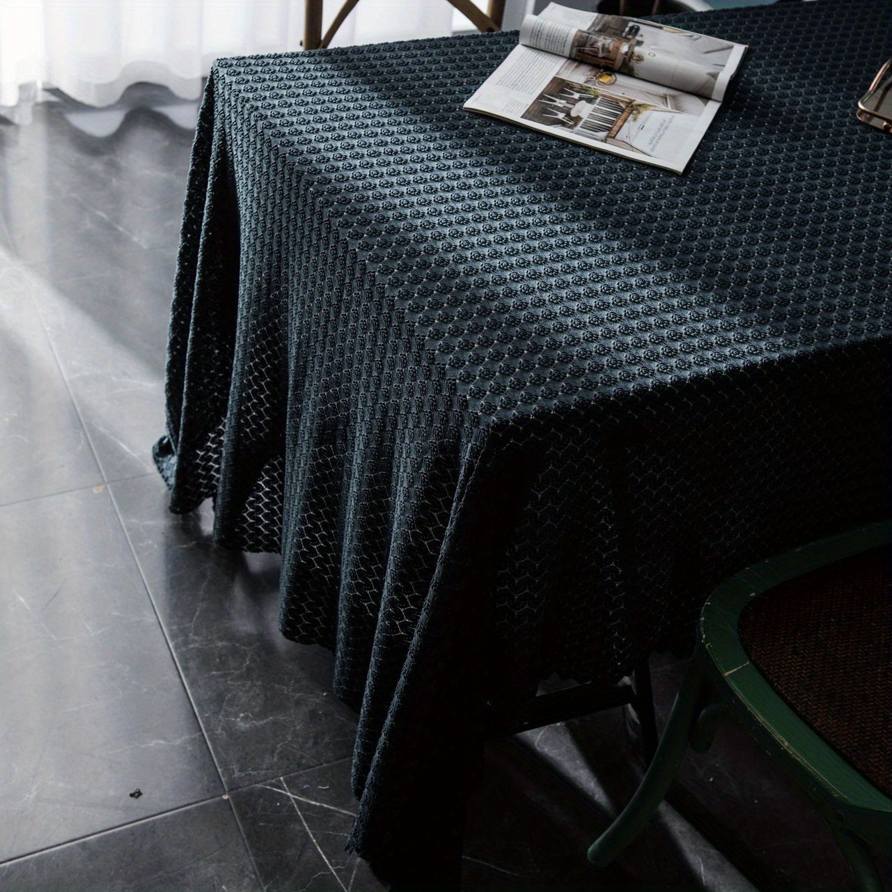 Vintage Lace Tablecloth French Style