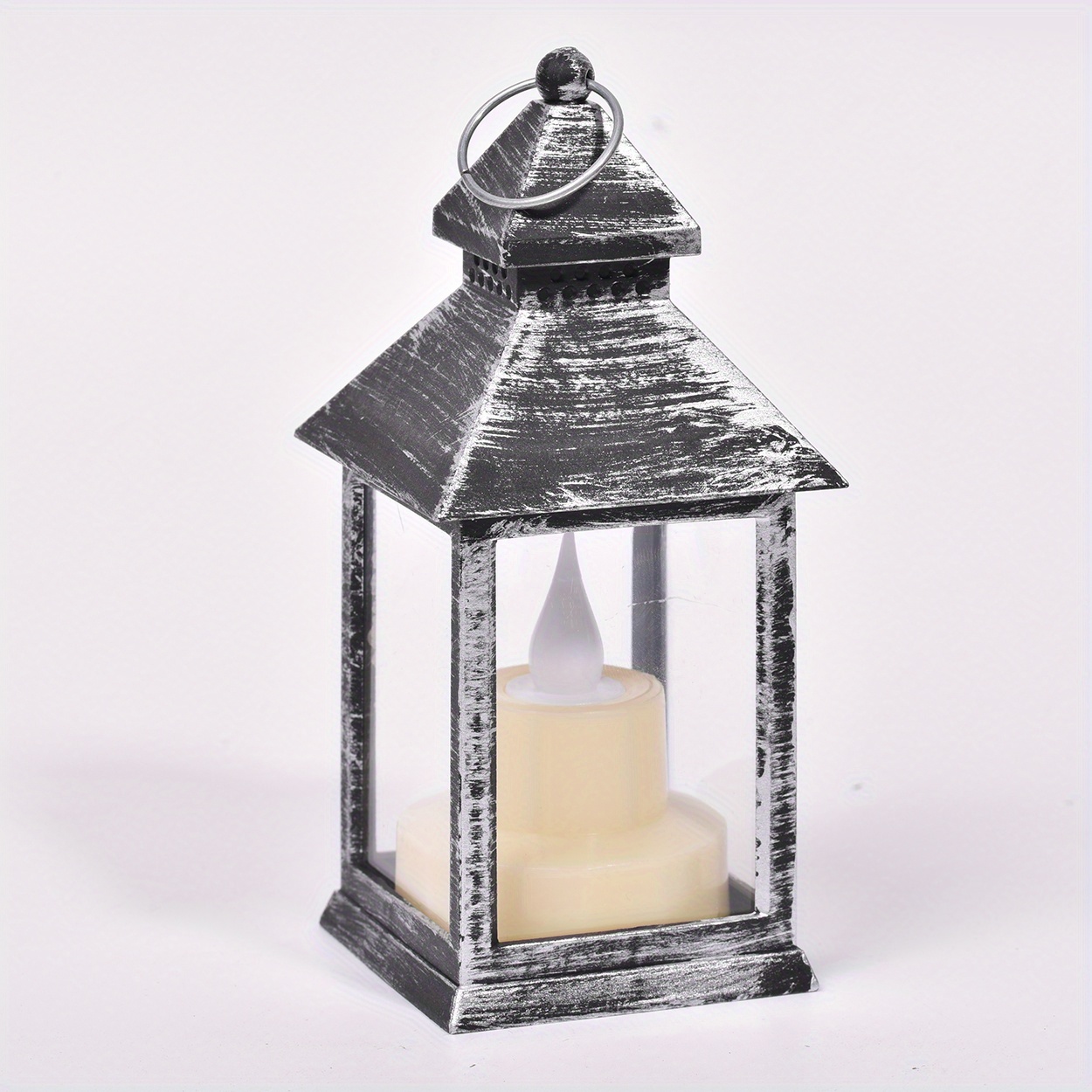 Small Vintage Lantern Portable Wind Lamp Hanging Light Aaa - Temu