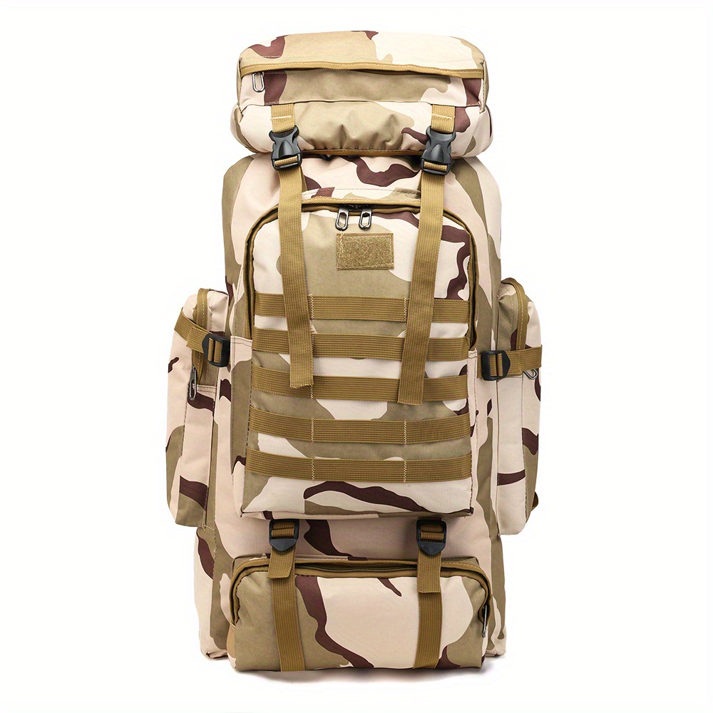 Men's Backpack Camouflage Large Capacity Backpack School Bag Hiking  Climbing Travel Bag - Temu Philippines