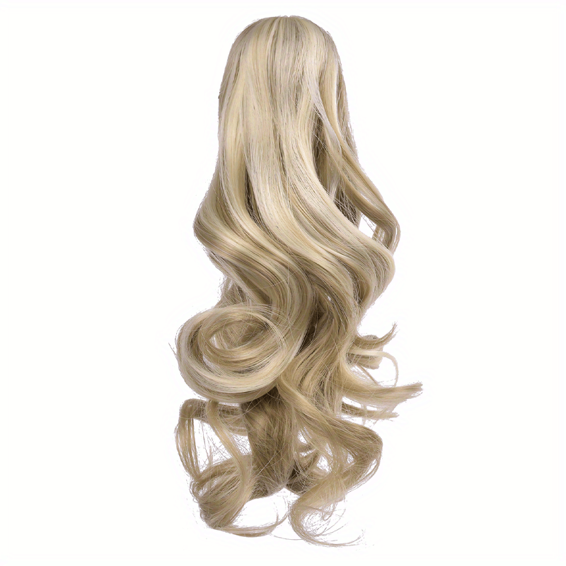 Claw Clip In Body Wave Hair Extensions Long Curly Wavy Temu