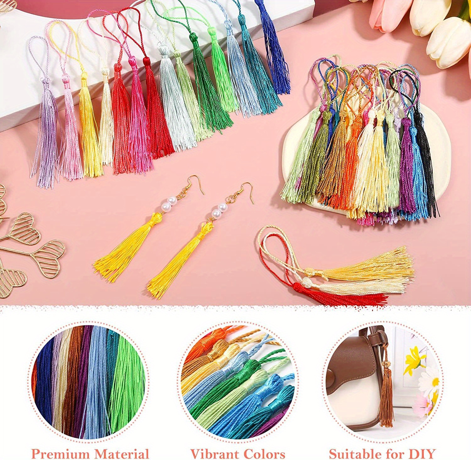 5/10Pcs Tassels Small Craft Tassels Handmade Soft Silk Tassels for Jewelry  Making Crafts DIY Earring Bookmark Supplies - AliExpress