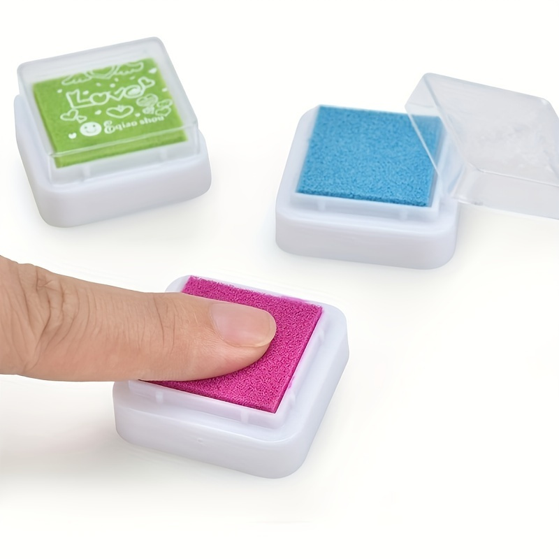 Stamp Pad Set [24 Colors] Stamp Pads Paper Diy Crafts Temu