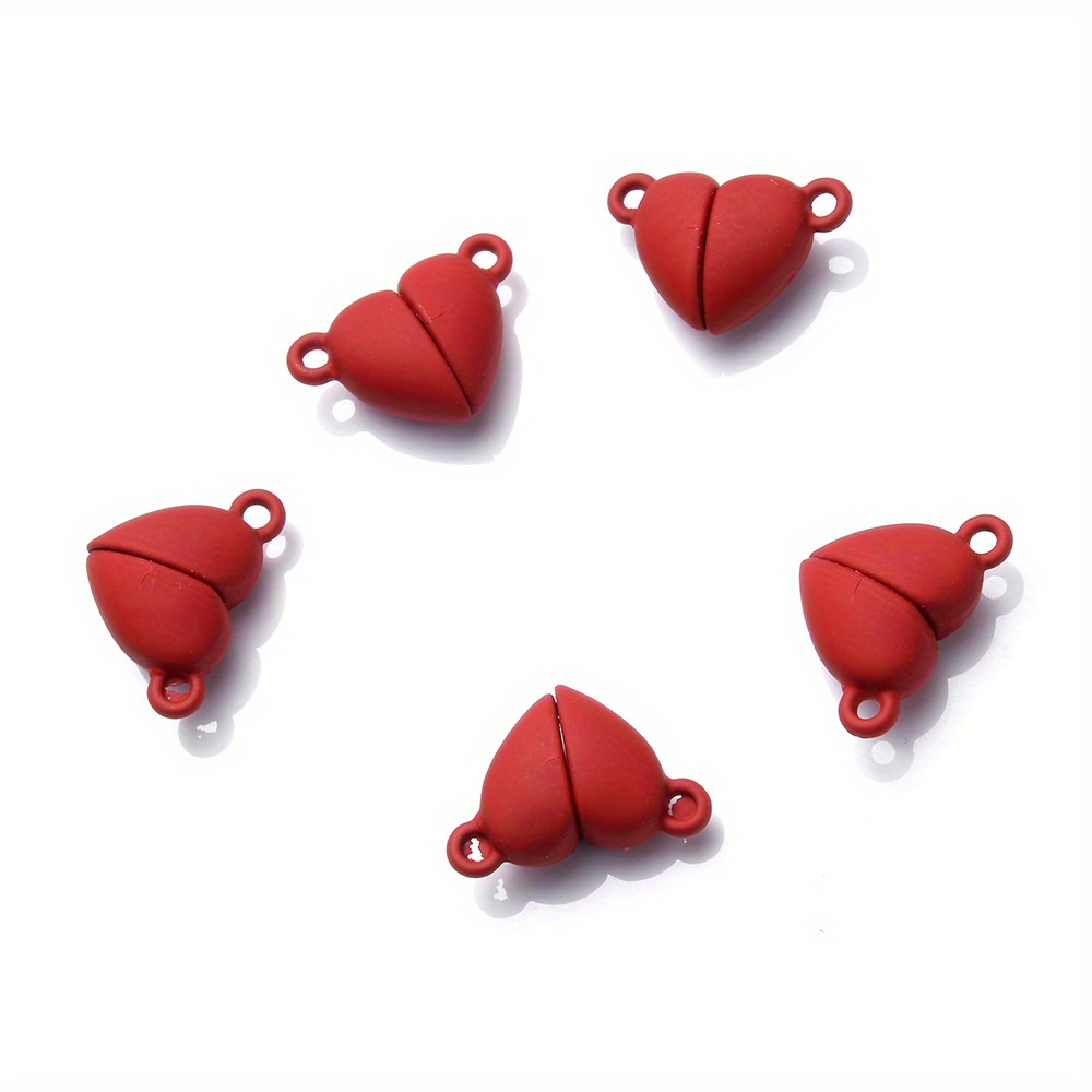 Zinc Alloy Heart shaped Magnet Connector Clasp End Connector - Temu