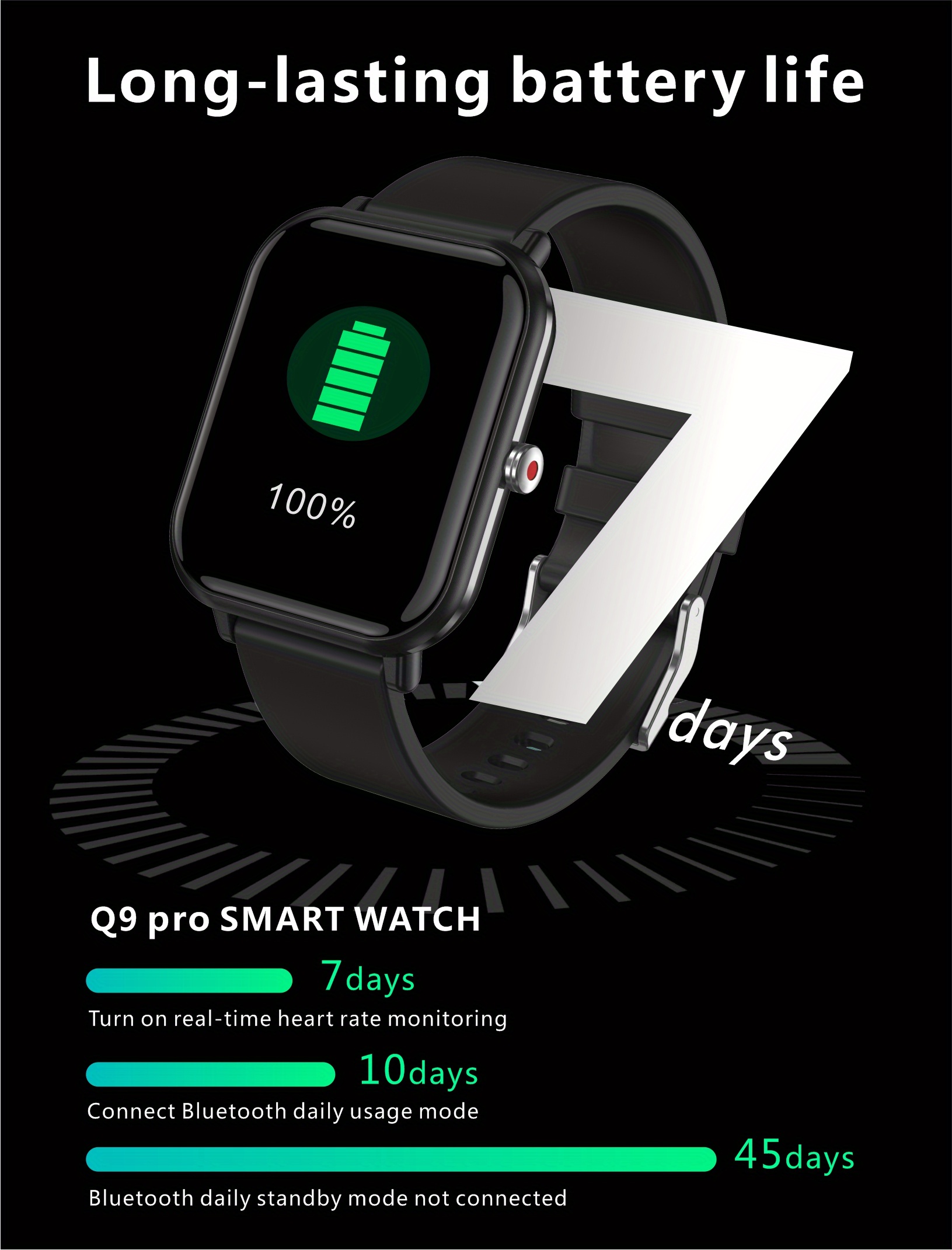 Smart Watch Answer Make Call Alexa Built in 4 27cmFitness Tracker With 100 Sport Modes Heart Rate Blood Oxygen Sleep Monitor Fit For Android And IPhone IP68 Waterproof details 14