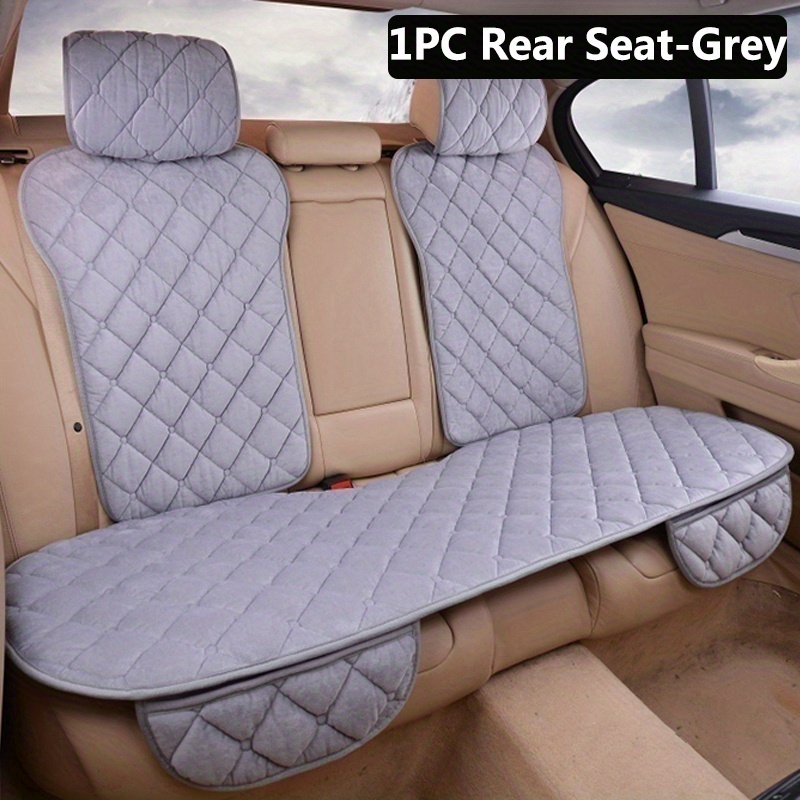 Car Seat Covers Car Plush Seat Cushion Comfortable Protection Pad Winter  Warm Car Seat Cushion Car Accessories - Temu