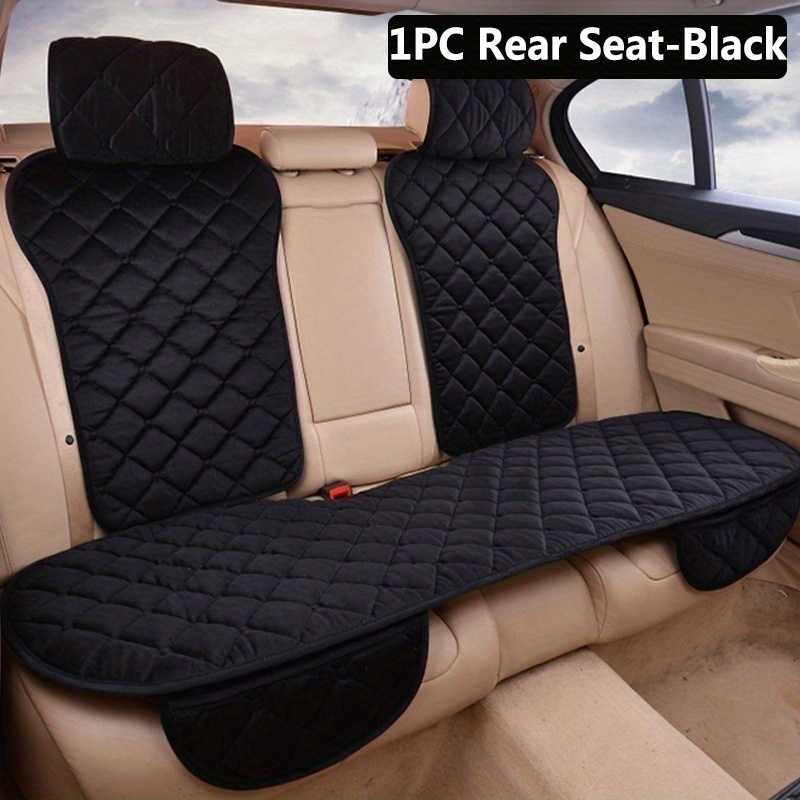 Car Seat Cover Cushion Winter Universal Front Back Seat Covers Car Chair  Pad Car Supplies Square Style Luxurious Warm - Price history & Review