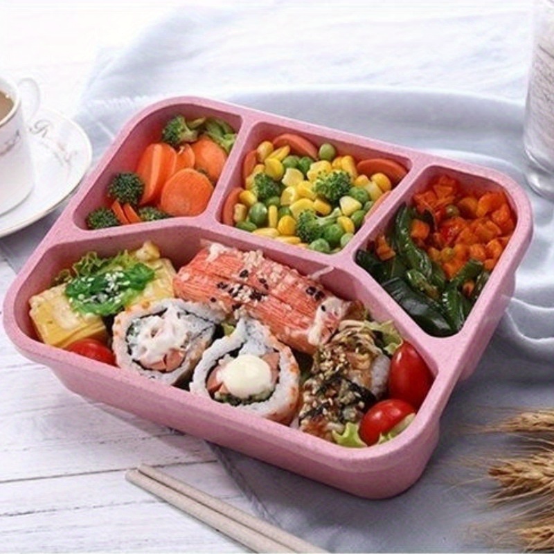 Leak-proof Microwave Bento Lunch Box For Teens And Adults - Durable And  Microwave Safe - Perfect For Picnics, School, Canteen, And Work - Hand Wash  Required - Temu