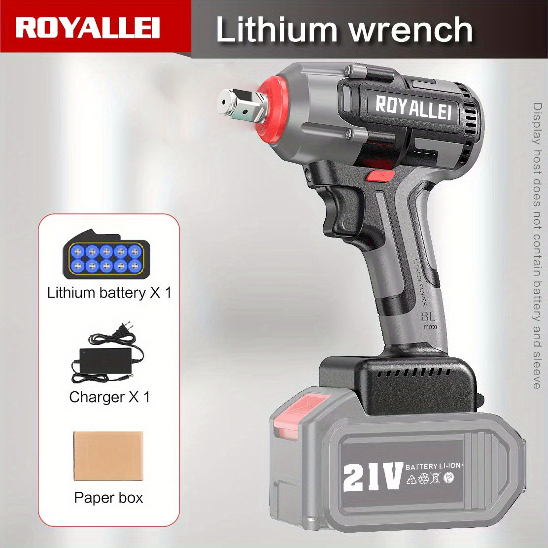 Javn 600n.m 20v Brushless Electric Wrench Socket Li ion - Temu