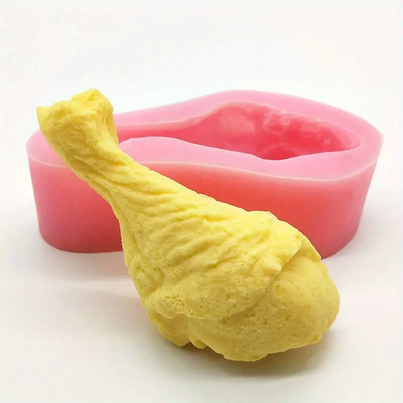 1pc, Realistic Chicken Leg Silicone Mold - Resin Mold, Soap Mold, Flexible  Mold, Candle Mold