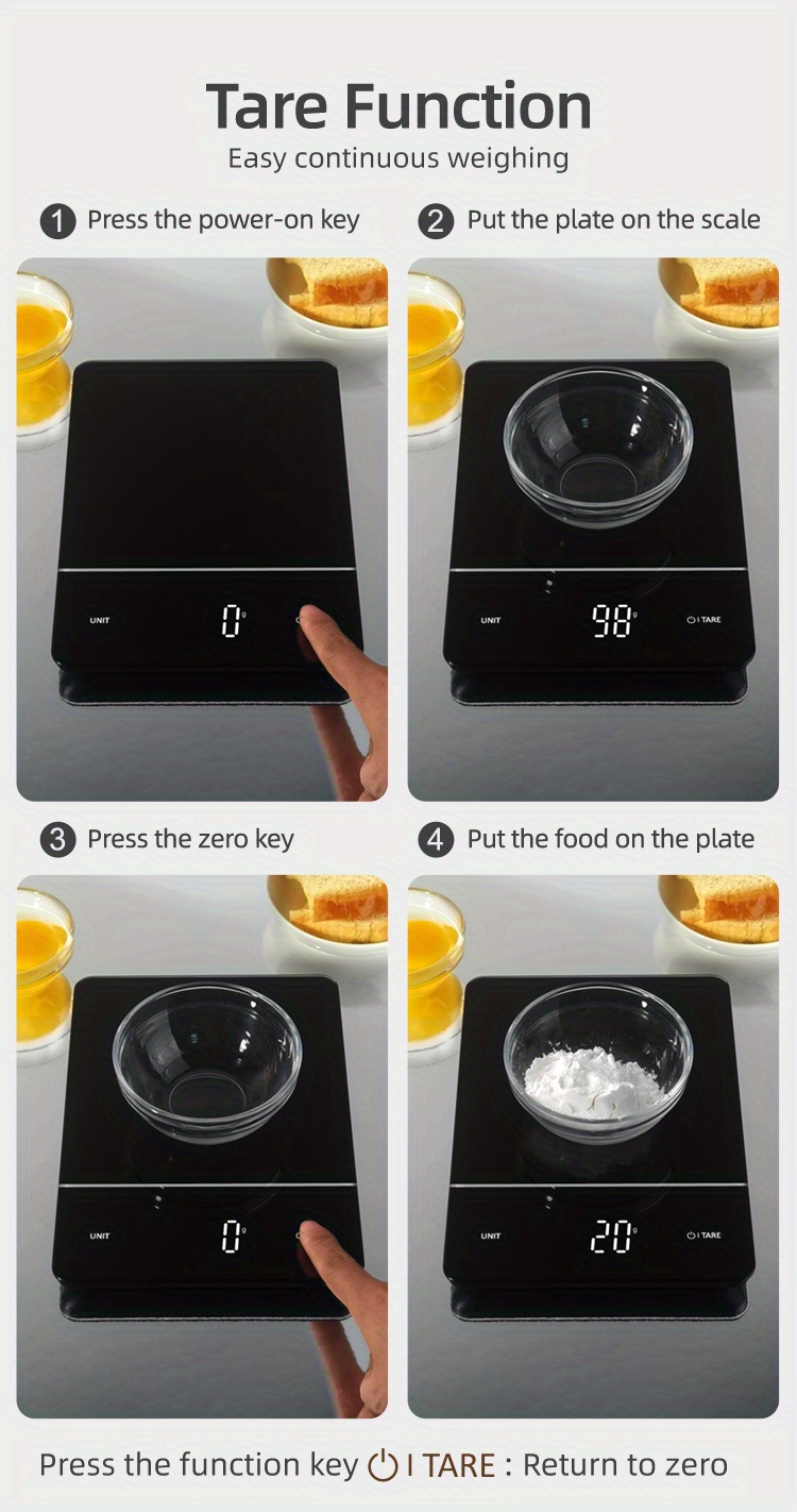 Bascula digital para cocina Constant