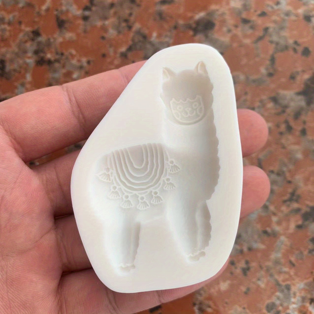 1pc, Cute Alpaca Chocolate Mold - 3d Silicone Mold For Candy, Fondant, And Baking - Kitchen Gadgets And Accessories